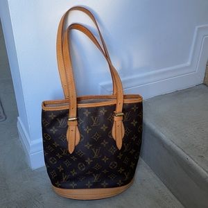 Authentic Louis Vuitton Bucket Bag PM #9.5m